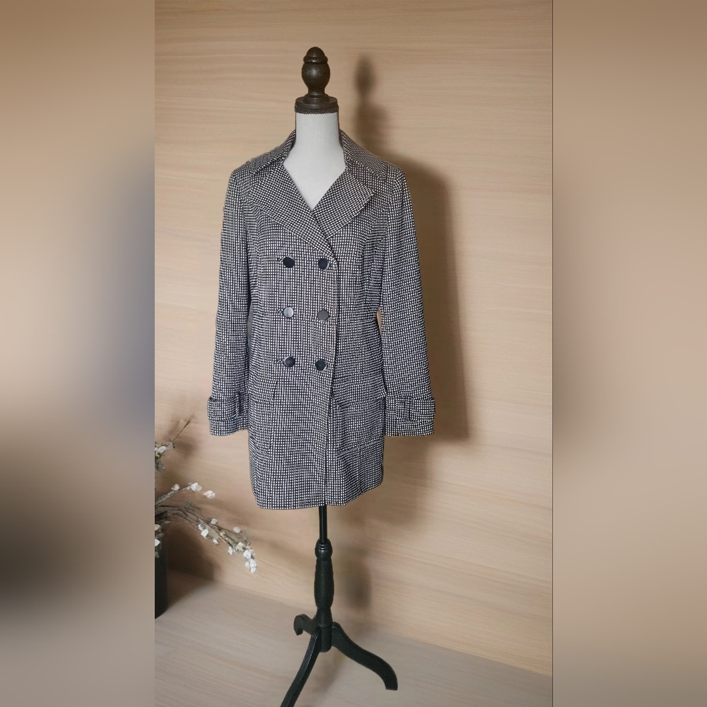 Halogen Double Breasted Stunning Elegant Coat Sz L